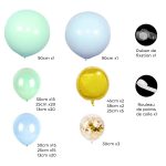 Arche de ballon couleur pastel