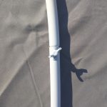 Structure arche de ballon rond en metal