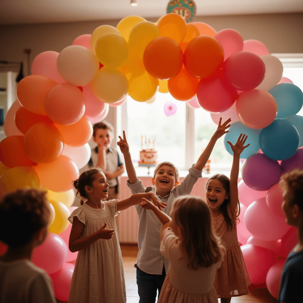 Arche de ballon pour anniversaire